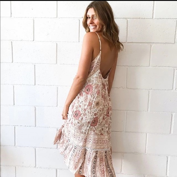 Boho summer floral dress - Picture 3 of 7